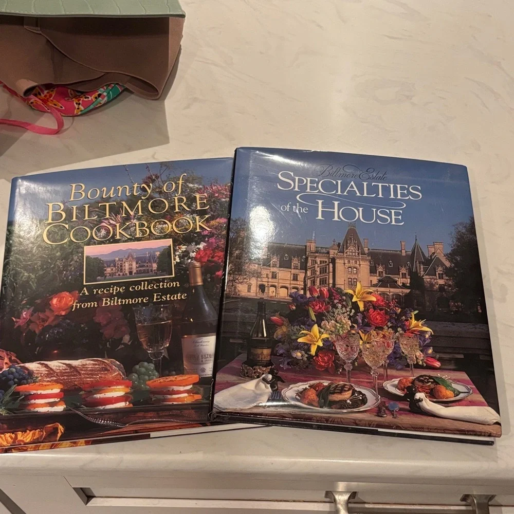 Biltmore Hardcover Cookbook Set - Bounty of Biltmore & Specialties of the House